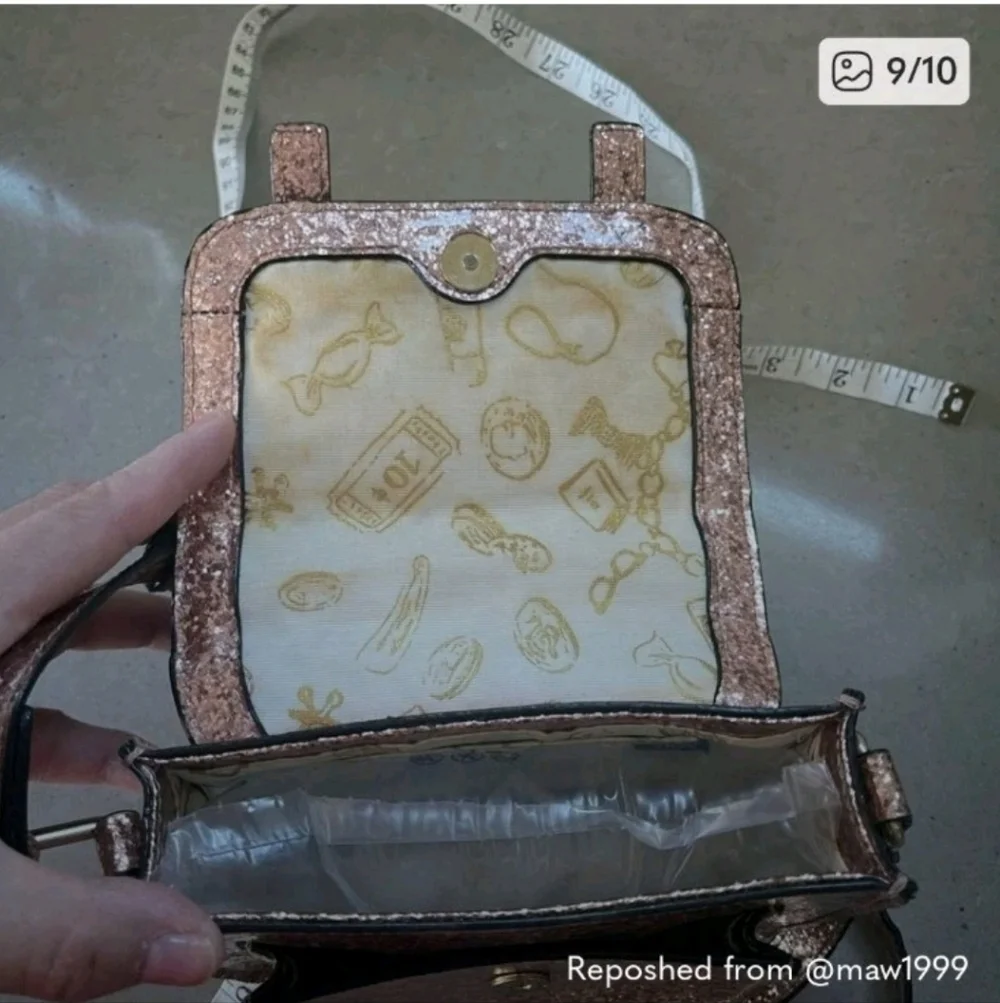 Kate Spade New York Childrens‎ Glitter Scout Crossbody Bag Pink Messnger Sparkle